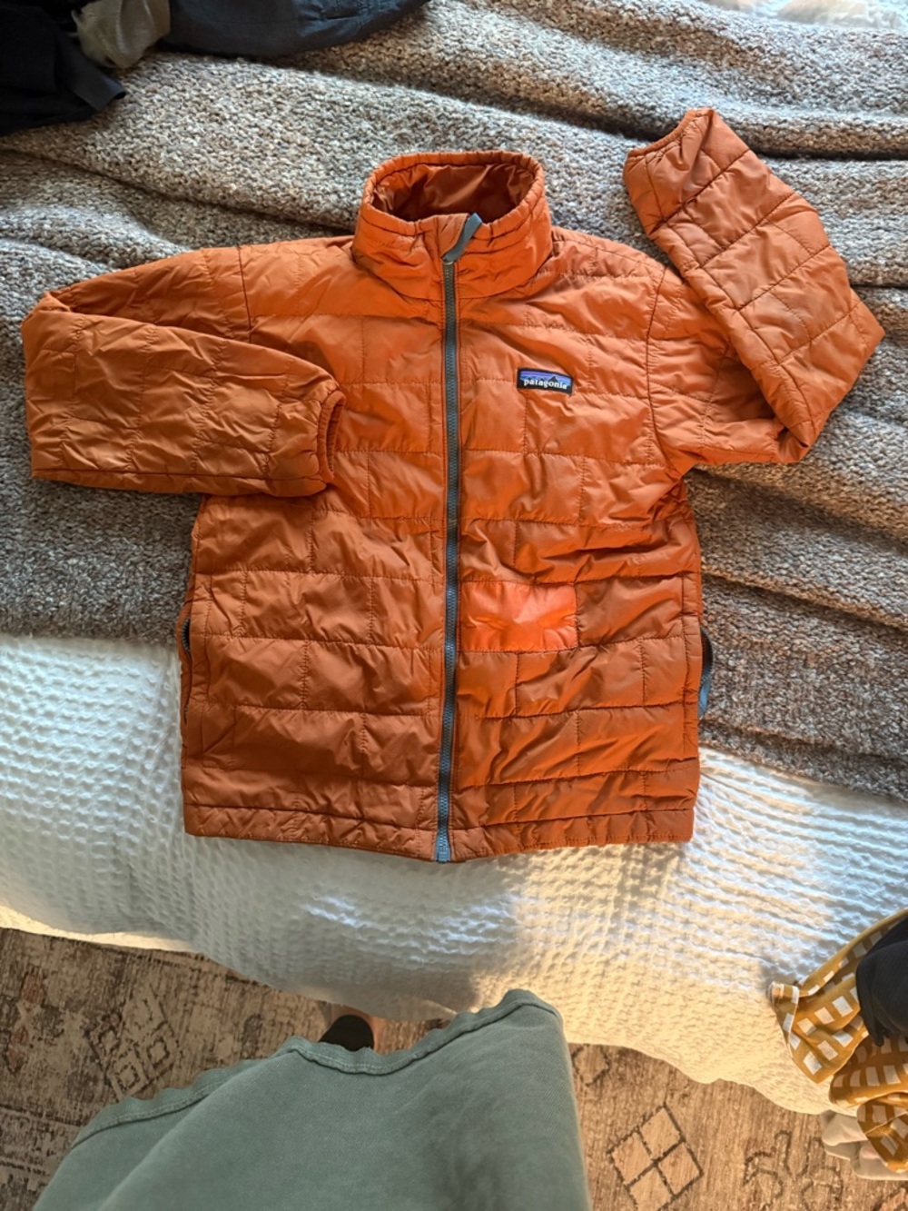 Patagonia Kids Nano Puff Brick Quilt Jacket